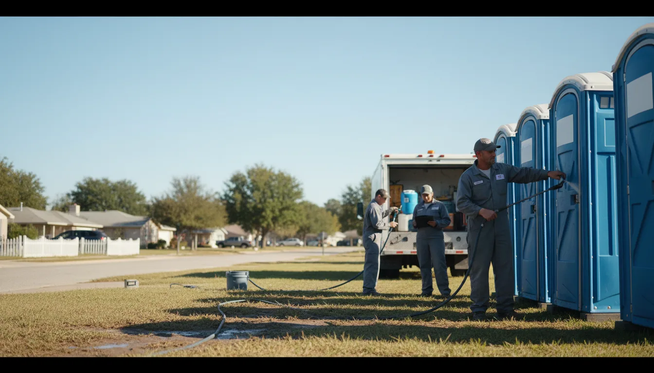 Long-Term Portable Toilet Rental in Kansas near me